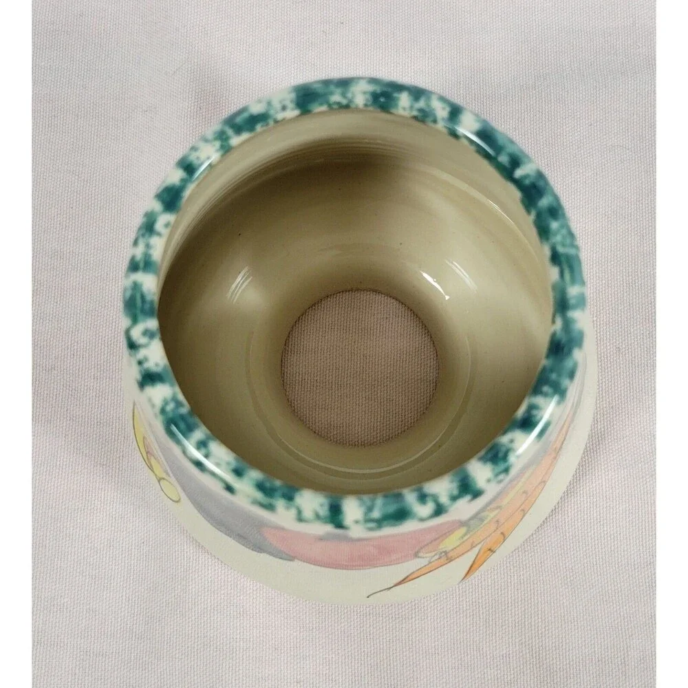 Ceramic Topper/lamp shade vegetables candle shade